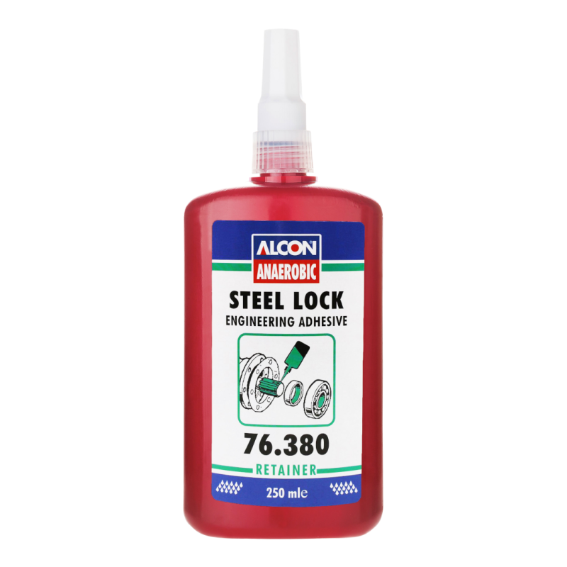 Alcon Anaerobic Steel Lock Engineering Adhesive Bearing Retainer 250 ML Box Of 6