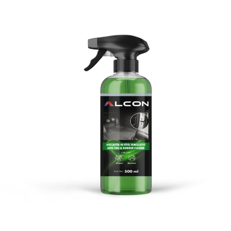 Alcon Care Auto Tire & Rubber Cleaner Spray 500 ML Box Of 12