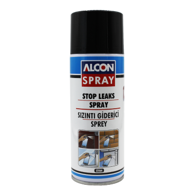 Alcon Stop Leaks Spray Black Spray 400 ML Box Of 24