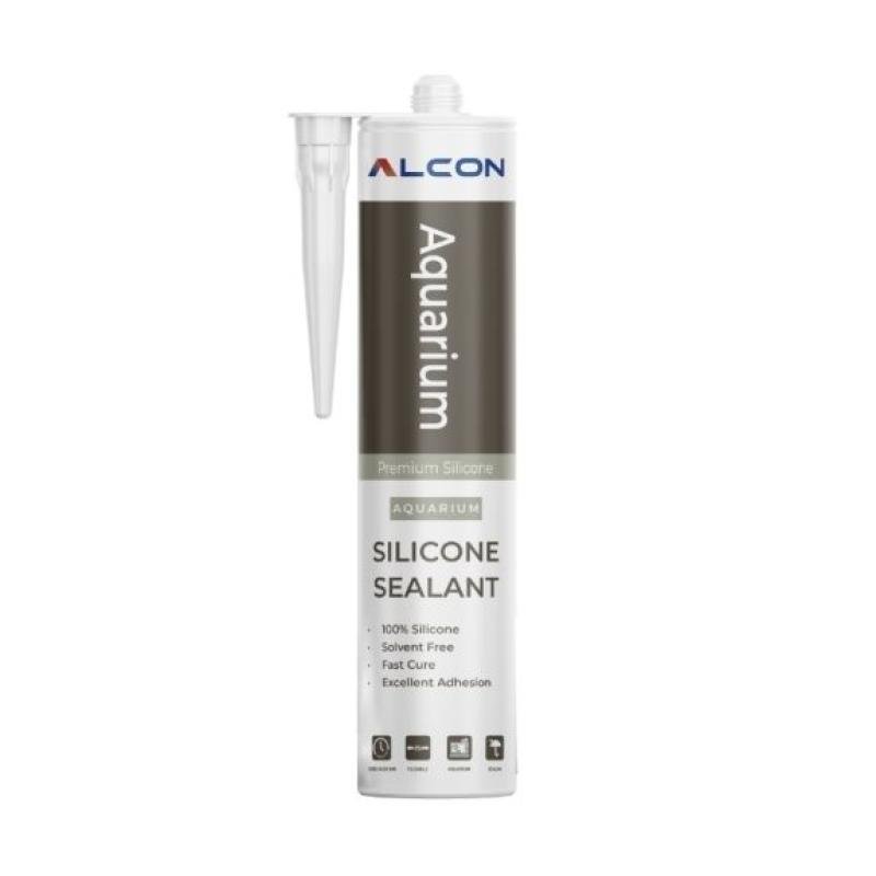 M-5549 ALCON AQUARIUM SILICONE TRANSPARENT 280 ML.