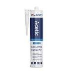 M-5580 ALCON ACETIC SILICONE SEALANT 280G BLACK
