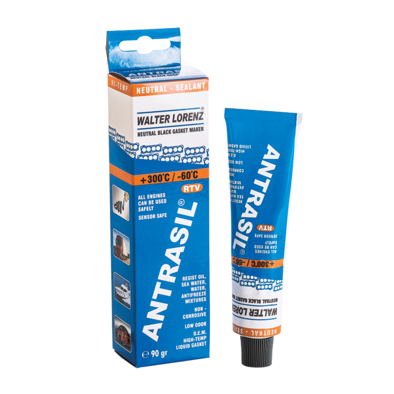 Antrasil Neutral Black Liquid Sealant 90 Gr. Box Of 12