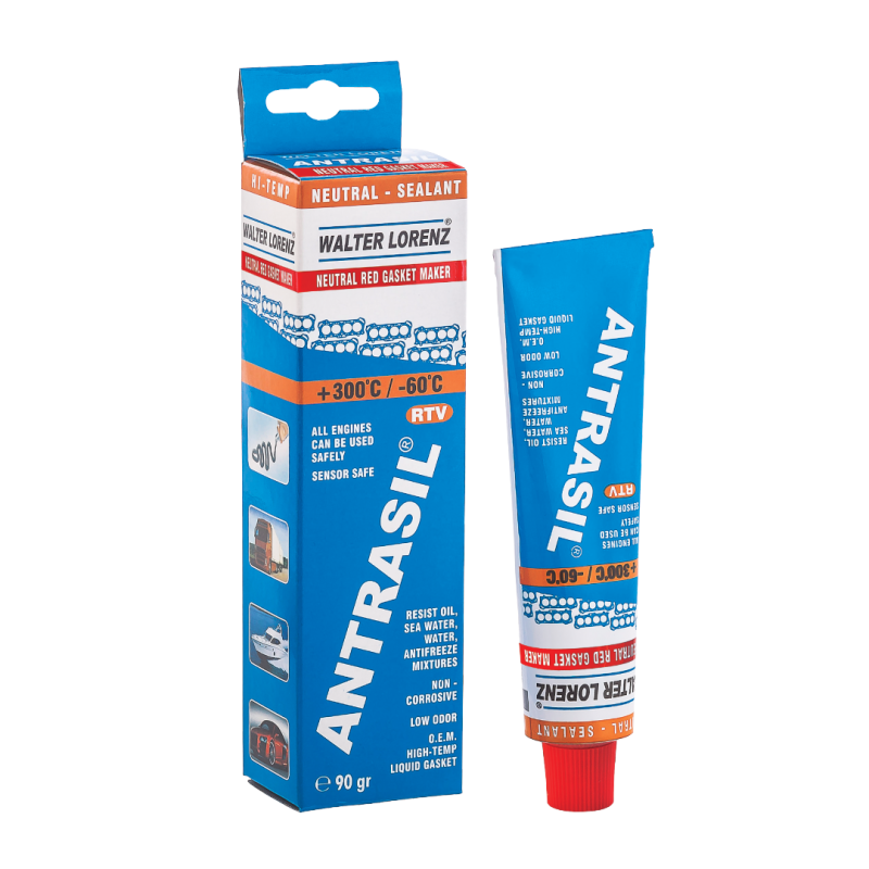 Antrasil Neutral Red Liquid Sealant 90 Gr. Box Of 12