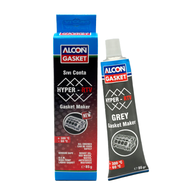 Alcon Hyper-Rtv Neutral Gray Liquid Gasket 85 Gr. Box Of 12