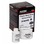 Alcon Plastic Metal Bond Epoxy & Steel Liquid B 500 Gr. Box Of 10