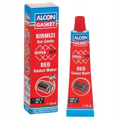 Alcon HYPER-RTV Red Liquid Gasket 50 ML. Box of 20