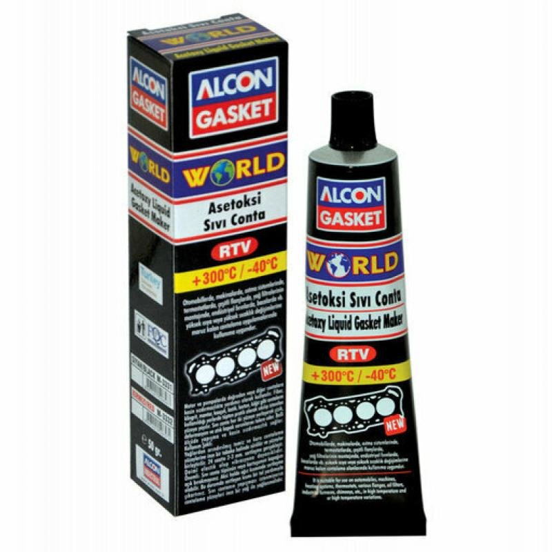 Alcon World Acetoxy Red Liquid Gasket 85 Gr. Box Of 20