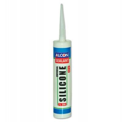 Alcon Silicone Cartridge Transparent 280 Gr. Box of 24