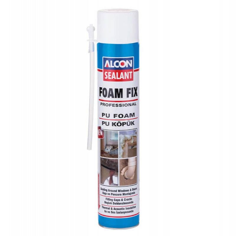 Alcon Sealant Foam Fix Professional Pu Foam 845 Gr. Box Of 12
