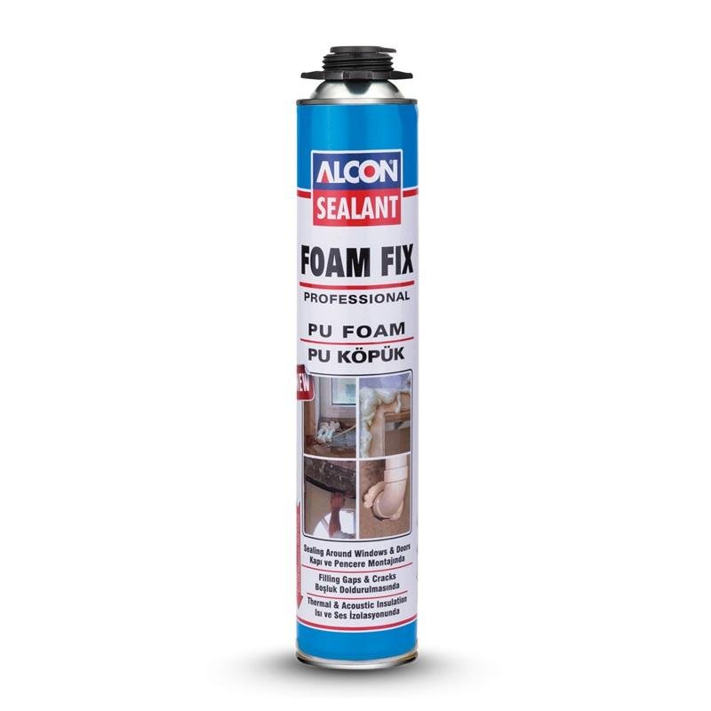 Alcon Sealant Foam Fix Professional Pu Gun Foam 845 Gr. Box Of 12