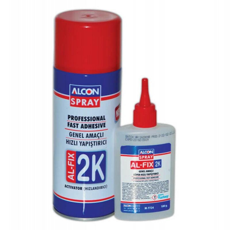 Alcon Al-Fix Professional MDF Fast Adhesive Spray 400 ML Box Of 24