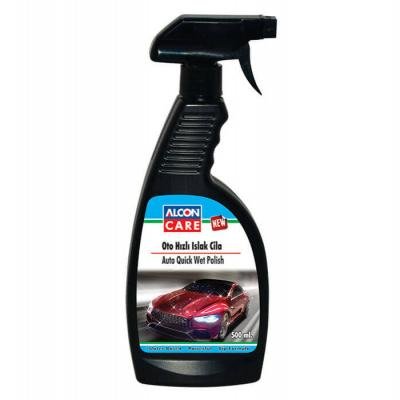 Alcon Care Auto Quick Wet Polish Spray 500 ML Box Of 12