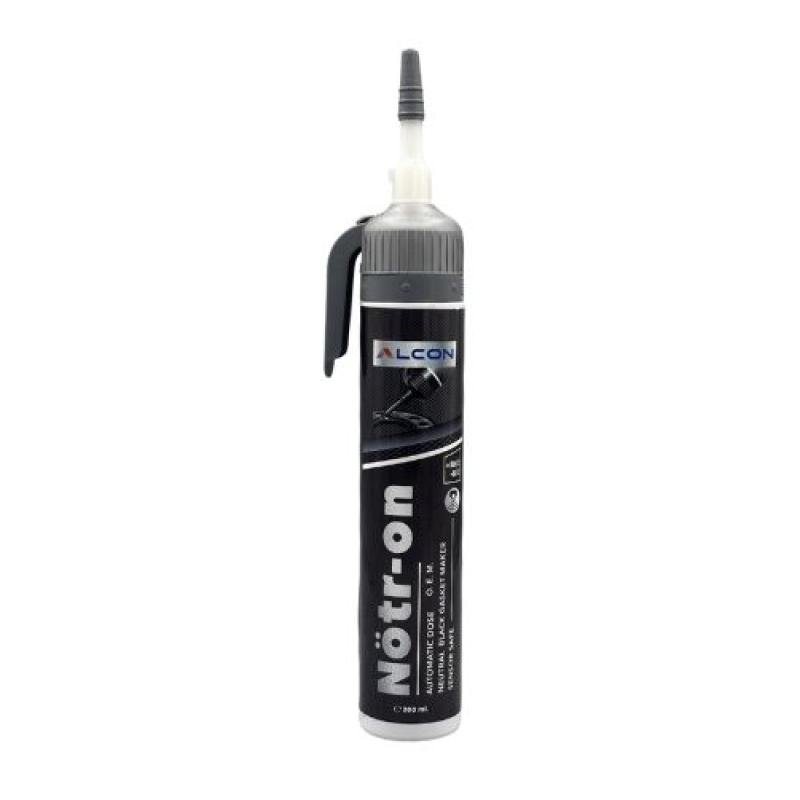M-3349 ALCON NOTR-ON AUTOMATIC DOSE NEUTRAL BLACK GASKET MAKER 200 ML.